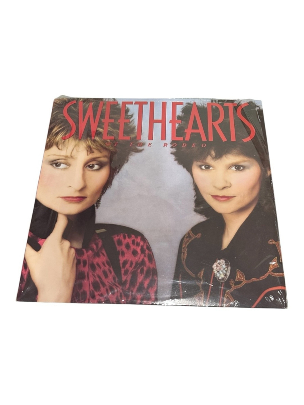 Vintage Sweethearts Of The Rodeo Vinyl LP Album 1986 Columbia Country Black